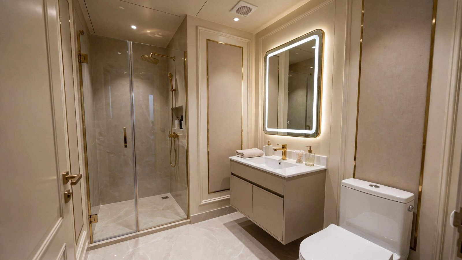 Home interior design project in Ace Divino, Sector 1 by Devoguein